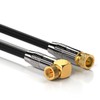 deleyCON SAT Antenna Cable 7.5m (24.61 ft.) Coaxial Satellite Cable