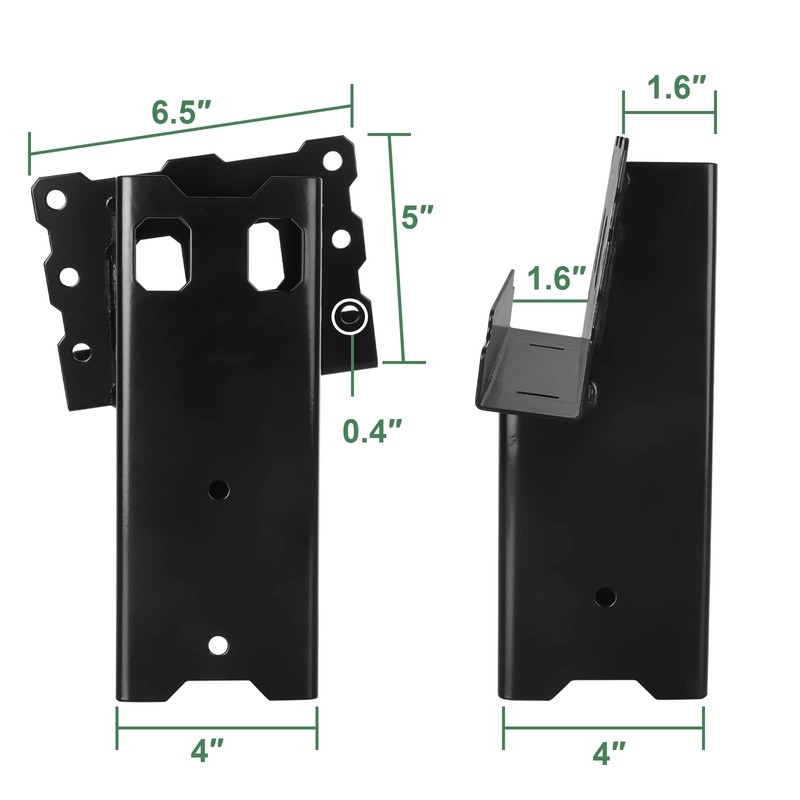 Highwild Platform Brackets Multi-Use 4x4 Compound Angle Brackets for Deer