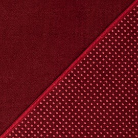 Bodhi GRIP2 Yoga Towel, Yoga Towel with Non-Slip Nubs, Microfibre Yoga Towel, Non-Slip Training Towel, Ideal for Hot Yoga, Yoga Mat Pad, Antibacterial, Dark Red