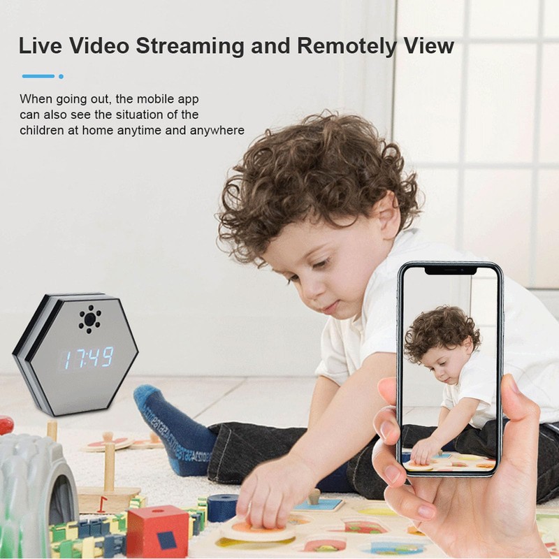 Smart Surveillance Camera, 1080P HD Indoor Camera for Home Security