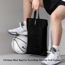 Shoe Bags for Travel, Multifunctional Storage Bag, Waterproof, Dustproof,Organize Shoes, Clothes, Cosmetics, for Both Men and Women,16.5 × 9.8 Inches