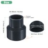 M METERXITY 1-Pack UPVC Reducer Pipe Fitting, 2" x1-1/4 Reducing