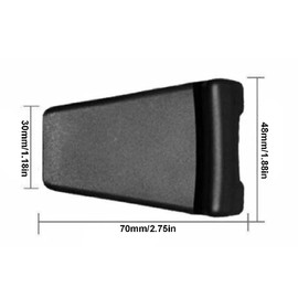 Rim Clamp Cover, 4pcs 70mm Tire Changer Rim Clamp Covers Protector High Toughness Replacement for Tyre Raking Machine for Rim Clamp Cover Tire Changers Protector Tire Changers Protector Guard Tool 70m