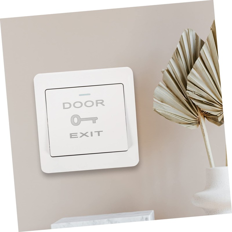 CORHAD Security Door Access Cover 2-Piece Push to Exit Button