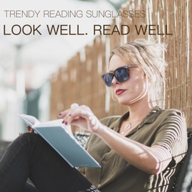 SODQW Reading Sunglasses For Women Men Full Lens Readers Anti Blue Light Sun Glasses with UV400 Protection