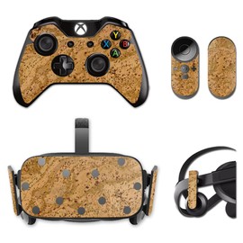 MightySkins Skin Compatible with Oculus Rift CV1 wrap Cover Sticker Skins Cork