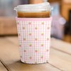 Reusable 3-Pack Iced Coffee Cup Sleeve, Insulated Neoprene, Beverage Holder
