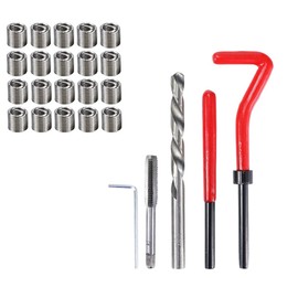 Bestgle 30pcs M6 Thread Repair Kit Thread Repair Kit Tool Thread Repair Kit