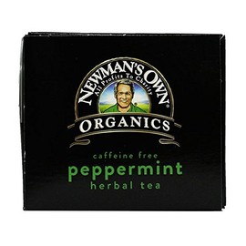 Newman's Own Organics Peppermint Herbal Tea, 20 Tea Bags