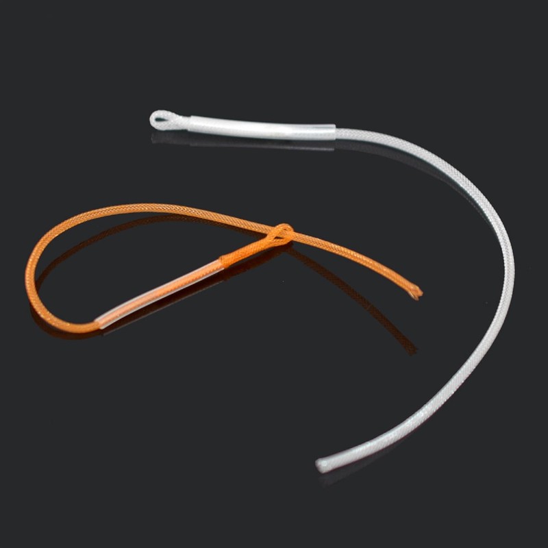 AOVNA 10 Pieces Fly Fishing Line 30LB Braided Fly Loop