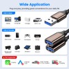MOGOOD USB 3.0 Splitter 5Gbps, Pack of 1, Aluminium/Nylon, Hub,