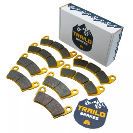 Traild Polaris Xpedition XP/ADV/ADV 5/XP 5 2024-2025 Ceramic Brake Pad Set Front & Rear