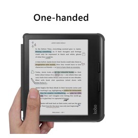 Zcooooool Case for Kobo Libra Colour/Libra 2 eReader Case Anti-Slip Cover 7” Compatible Kobo Libra Colour Case