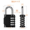 NAGE Padlock Dial Anti-Theft Large Locker Dial School Corporate Number