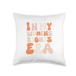 Doyle Goods Co. In My Women's Rights Era-Colors Throw Pillow, 16x16, Multicolor