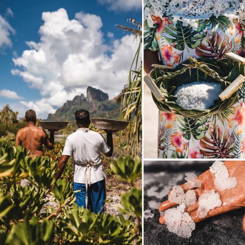 Japan Salt, Bora Bora Sea Salt, 3.5 oz (100 g)