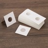 PATIKIL 2x2 Coin Flips, 500 Pack 20.5-40mm Cardboard Coin Holder