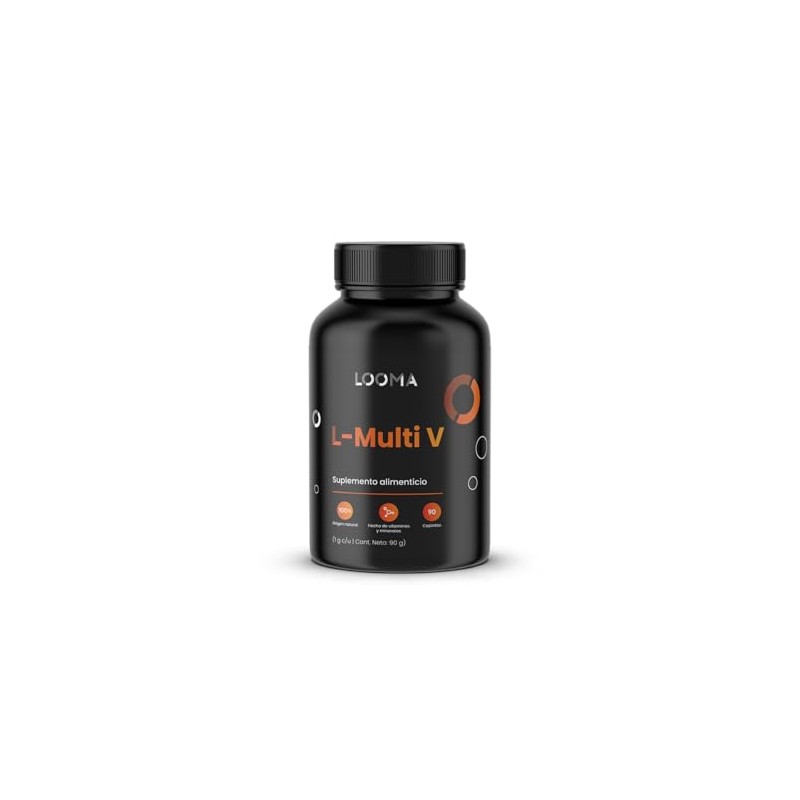 L-Multiv Multivitamínico Completo – 90 Capletas | Vitaminas A, C,