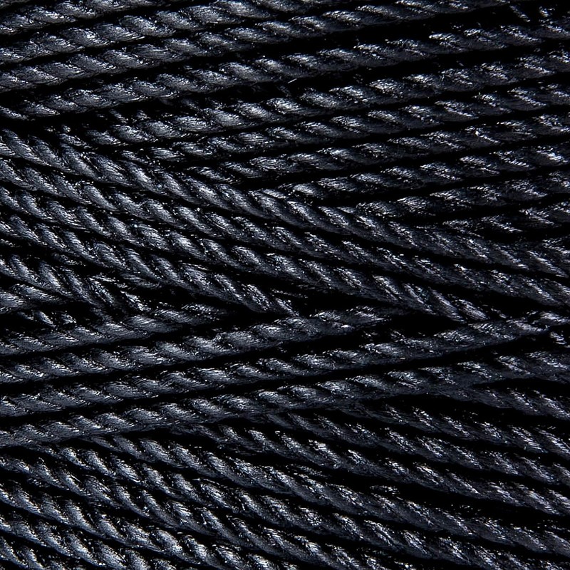 HONGDA Tarred Twine, 1080 Feet Nylon Twine #18 Bank Line-Black