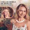 Collar Aretes Para Mujer De Perlas Juego De Joyas Regalos