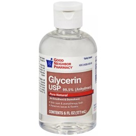 ON CONTAINER GNP GLYCERIN LIQ 6 OZ   glycerin TOPICAL SOLUTION 99.5 %
