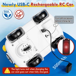 Lehoo Castle Remote Control Car for Toddlers, Fire Trucks for Toddlers 3-5, Remote Control Police Car Toy with Sounds & Lights, Toys for 3+ Year Old Boys, Gifts for 3 4 5 Year Old Boys Girls