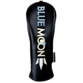 Blue Moon Headcover for UT [6 Series] [ver.6.1 FAT Logo] Golf Headcover Club Cover (Black)