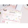 Friendly Fox Weekly Planner Pad Lama, 1 x DIN A4