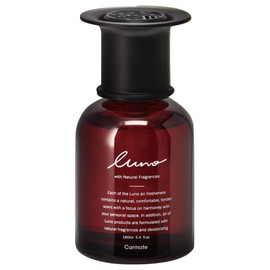 Carmate L984 Car Deodorizing Air Freshener, Standing Type, Luno, Liquid, Large, White Bergamot, Large Capacity, 5.3 fl oz (160 ml)