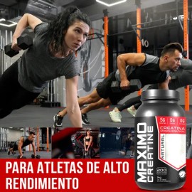 Creatina Monohidratada Maximo Protein 200 Porciones 1kg                                                                                               