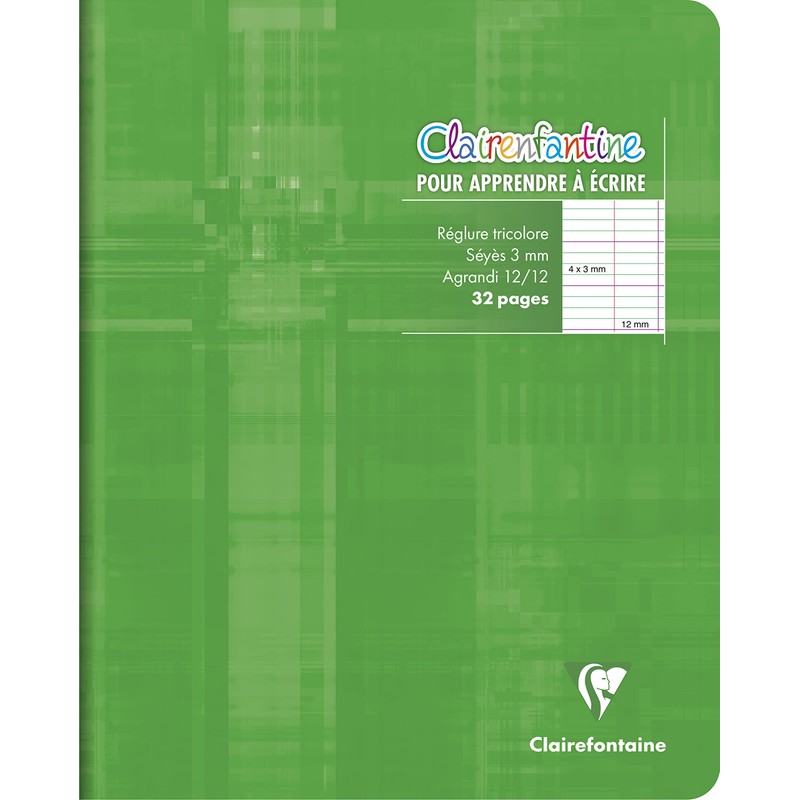 Clairefontaine - Ref 3796C - Staplebound Writing Notebook (32 Pages)