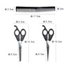Goods Land GD-HASAMISET [3-Piece Set] Cutting Scissors, Scissors, Scissors, Comb,