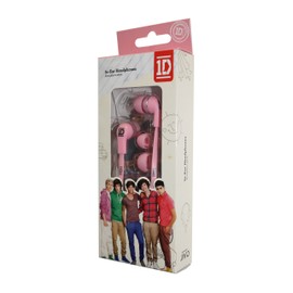 Jivo Technology One Direction In-Ear Headphones - Jellies/Pink