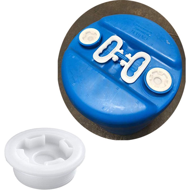 Bung Caps 2 inch Poly Plug with Gasket 5 Pieces