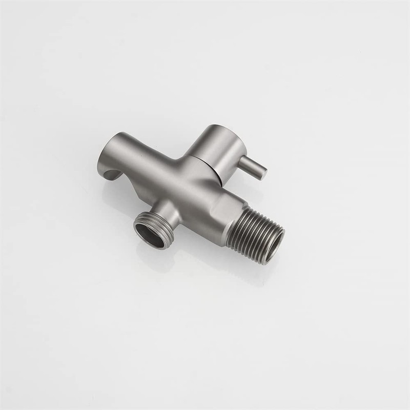 Hand Held Shower Head Holder with Hose Connector Shower Head