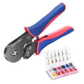 Wire End Ferrules Set GUPTOMES Crimping Pliers Set 0.08-16mm2 Wire End Ferrules Pliers with 700 Pieces Ferrules Set 16-4 Ferrules Tool Kit for DIY and Home Use