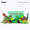 Boley 12 Pack 9-Inch Educational Dinosaur Toys - Kids Realistic
