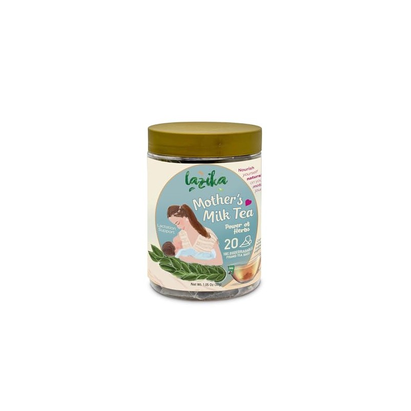 Lazika Lactation Tea, Breatfeeding Support Tea,
