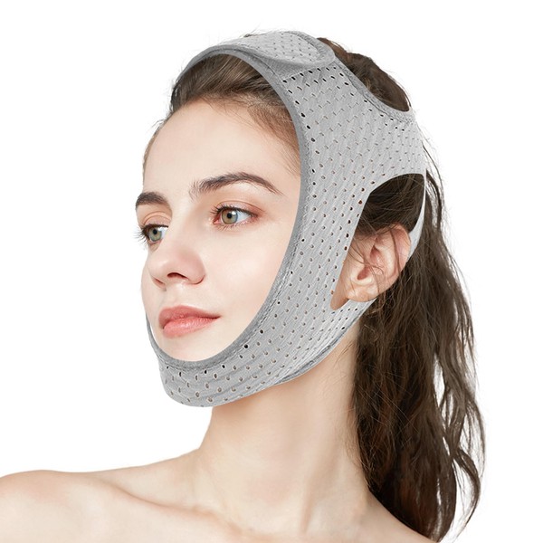 Lunaanda Anti Schnarchen Kinnriemen,Anti Snoring Chin Strap,Schnarchstopper Anti Schnarchen,Kinnband,Anti Schnarch
