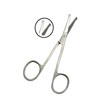 Baby Scissors with Rounded Probe Stainless Steel 0m + 3
