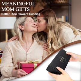 PRSTENLY Gifts for Mom from Daughter, Mom Wind Chimes Mom Gifts from Daughter Son Kids, Birthday Gifts for Mom Christmas Mothers Day Valentines Day, Best Mom Ever Gifts Mother Presents