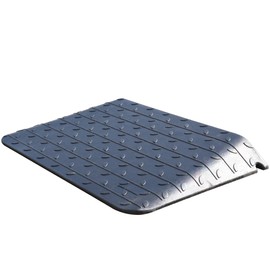 OrangeStar Rubber Threshold Ramp for Doorways, 3" Rise Non-Slip Wheelchair Ramp, 33000lbs Load Capacity, Rubber Curb Ramp for Wheelchair, Scooter