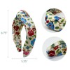 allydrew Wide Knotted Headbands, Top Knot Headbands for Women, Floral