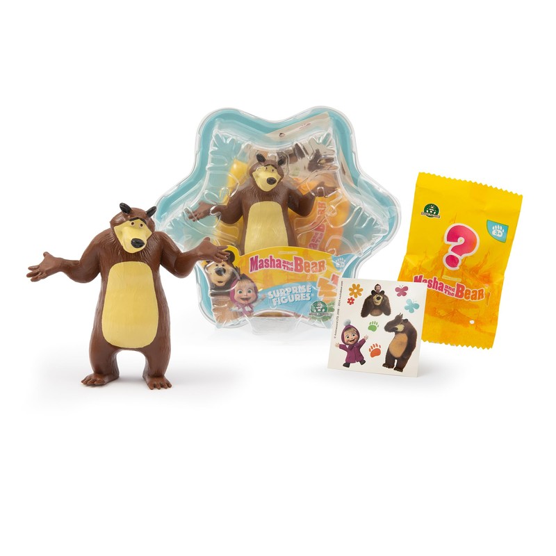 Masha et Michka - Snowflake Set, 2 Figures (1 of