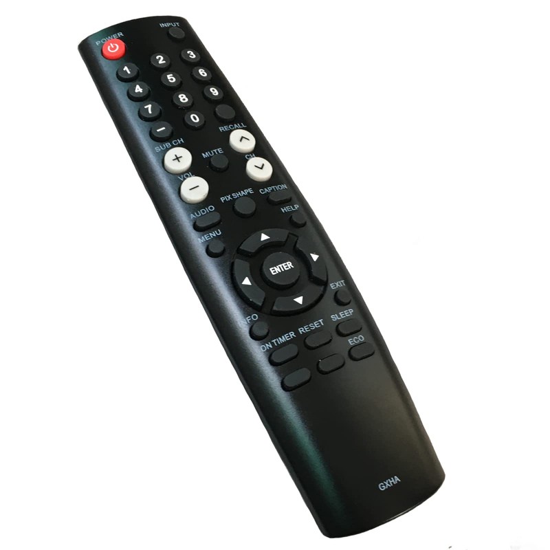 Replacement Remote Control GXHA Compatible for Sanyo TV DP50843 DP55D33