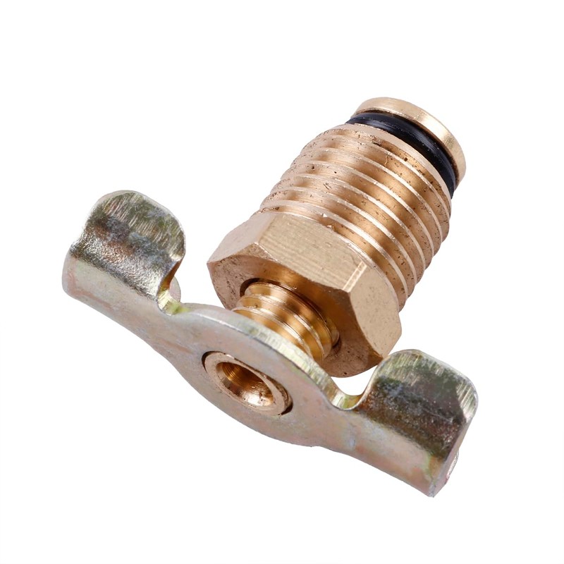 ZAP Performance Brass Radiator Drain Valve 1/4-Inch NPT Wing style