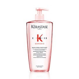 Kérastase Shampoo for Fine Hair, Nourishing and Strengthening Hair Bath for Hair Loss, Bain Hydra-Fortifiant, Genesis 500 ml