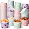 48 Pack Halloween Disposable Paper Snack Cups, 9oz Cute Pastel