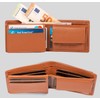 Matador Model 77 Small RFID Wallet Landscape Format, light brown,