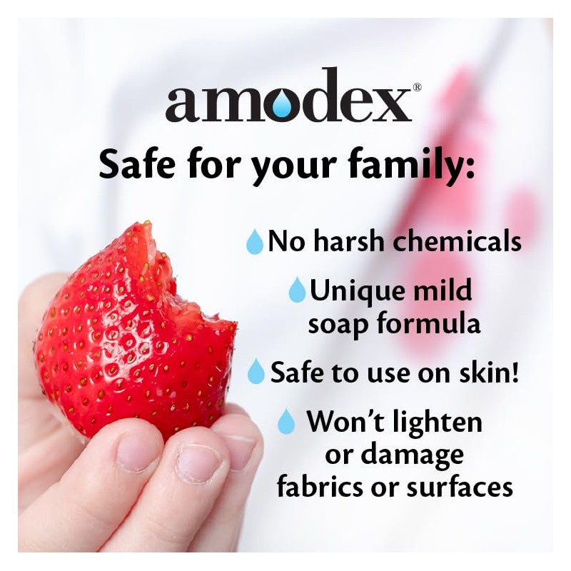 Amodex Ink & Spot Remover for Clothes, Leather and Skin